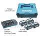 MAKITA 40V (4X4.0AH LI-ION+DC40RB) POWER SOURCE KIT191U34-1 QACPSKG3