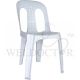 TOYOGO PLASTIC ROYAL VIP CHAIR 478-WHT L50XW38XH80CM