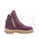 STEEL BLUE SAFETY SHOE LADIES SOUTHERN CROSS ZIP 512761(PURPLE)