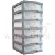 TOYOGO 6 TIER MARINE DOC DRAWER W/WHL (801-6)