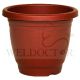TOYOGO FLOWER POT PLAIN/RD (GP-3007)