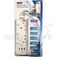 MORRIES 2WAY 3M CORD (2USB + 1 TYPE C) MS2W2U1C/3M