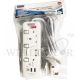 MORRIES 2WAY 2M CORD (2USB + 1 TYPE C) MS2W2U1C/2M
