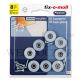 FIX-O-MOLL EASY GLIDER WITH SCREW SUPER GLIDE SURFACE 22MM - FM3566106