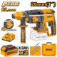 INGCO 20V 2X4.0AH LI-ION ROTARY HAMMER CRHLI202287