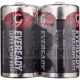 EVEREADY D BATTERY (BLACK) 2/PACK