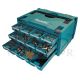 MAKITA MAKPAC 3-12 DRAW BOX STORAGE CASE P-84327