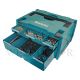 MAKITA MAKPAC 3-4 DRAW BOX STORAGE CASE P-84311