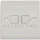 LEGRAND MILAC 2 GANG 1 WAY SWITCH
