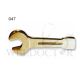 MZW NON-SPARKING SINGLE OPEN END STRIKING WRENCH
