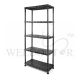 TACTIX PLASTIC 5 SHELF RACK (171CM) TX-320402