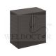 DURAMAX CEDAR GRAIN VERTICAL CABINET STORAGE SHORT (BROWN) ST003DW