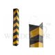 TRAF-SAFE™ L SHAPE SAFETY CORNER PROTECTR 800*100*100*8MM YEL/BLK