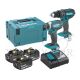 MAKITA 18V 3X3.0AH LI-ION COMBO KIT DLX2131JX7 (DHP482+DTD152)