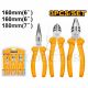 INGCO 3PCS PLIERS SET 7"CP, 6"LNP & 6"DCP HKPS08311