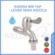 SELLEYS S60801-L SUS304 BIB TAP-LVR 19MM NOZZLE