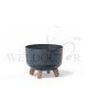 PROSPERPLAST GRACIA ECO WOOD FLOWER POT 238X187MM