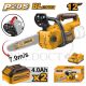 INGCO 20V BRUSHLESS CHAIN SAW 12" 300MM 2X4.0AH CHARGER CGSLI201286