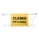 SUPERSTEAM CAUTION POLE “CLOSED FOR CLEANING” 77 - 132CM