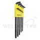 BONDHUS DOUBLE BALL END L-WRENCHES SET (SDBLX13XL) 13PCS BLACK 67037
