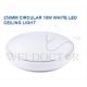 SHOWY CIRCULAR LED 6500K WHITE CEILING LIGHT(280) 18W 250MM