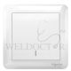 SCHNEIDER 1 GANG 1 WAY SWITCH (LARGE ROCKER) A3G31B1A