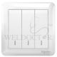 SCHNEIDER 3 GANG 1 WAY SWITCH (LARGE ROCKER) A3G33B1A