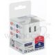 MORRIES 2.4A SMART CHARGER MS013SC (AUTO CUT-OFF)(2 IN 1 FUNCTION)