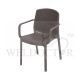 DURAMAX OUTDOOR CEDARATTAN ARMREST CHAIR (BROWN) GD051DW