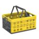 DURAMAX FOLDABLE BASKET 32L (YELLOW / GREY) 86201