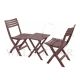 DURAMAX PORTABLE FOLDING CHAIR & TABLE SET XX081
