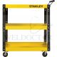 STANLEY 3 LAYERS TOOL TROLLEY W/O SIDE PANEL W672 X D387 X H673MM STST74322-8
