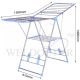 JP STILUS CLASSIC LAUNDRY RACK 158CM(L) X 140CM(H) JP0512