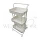 RENE CARRO KITCHEN UTILITY TROLLEY WHITE E70490