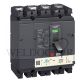 SCHNEIDER EASYPACT CVS100B MCCB BREAKER, 25 KA AT 415 VAC, 4P 3D, TMD 100A