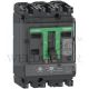 SCHNEIDER COMPACT NSX160H MCCB BREAKER, 70KA AT 415VAC, 3P 3D, TMD 160A