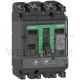 SCHNEIDER COMPACT NSX160F MCCB BREAKER, 36KA AT 415VAC, 3P 3D, TMD 80A