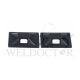PANDUIT 4-WAY ADHESIVE BACKED CABLE TIE MOUNT ABMM-AT-C0 100PCS/PKT