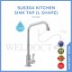SELLEYS S60901 SUS304 KITCHEN SINK TAP - L SHAPE