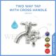 SELLEYS S60402 SS304 BASIN 2WAY TAP-CROSS HANDLE