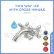SELLEYS S60432 SS304 BASIN 2WAY TAP-CROSS HANDLE