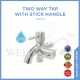 SELLEYS S6040 SS304 BASIN 2WAY TAP-STICK HANDLE