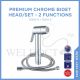SELLEYS 3005 PREMIUM CHROME BIDET 2 FUNC