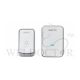 BRITZ WIRELESS DOORBELL (WHITE SILVER) 665AC
