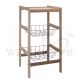 TRAMONTINA MIXED WOOD 2 TIER FRUIT RACK WITH TOP SHELF L36XW43XH75CM 135590