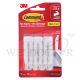 3M COMMAND SMALL WIRE HOOKS VP 9 HOOKS 12 STRIPS - 17067VP
