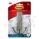 3M SATIN NICKEL LARGE DOUBLE WIRE HOOK BATH36-SN-ES