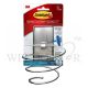 3M SATIN NICKEL HAIR DRYER HOLDER BATH39-SN-ES