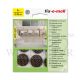 FIX-O-MOLL ANTI SKID FELT SELF-ADH PAD BROWN DIA.25MM - FM3566398