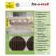 FIX-O-MOLL ANTI SKID FELT PAD SELF-ADH BROWN DIA. 40MM - FM3566401